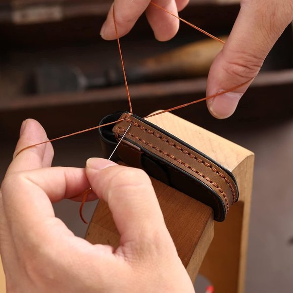 Lexus Leather Key Fob Cover Case Black 4B #815 - Picture 4 of 11